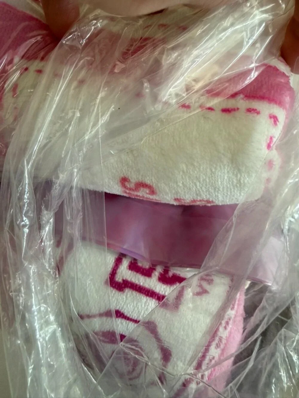 NWT Victoria's Secret PINK Friday Aug 2026 Blanket + Mini Dog Set